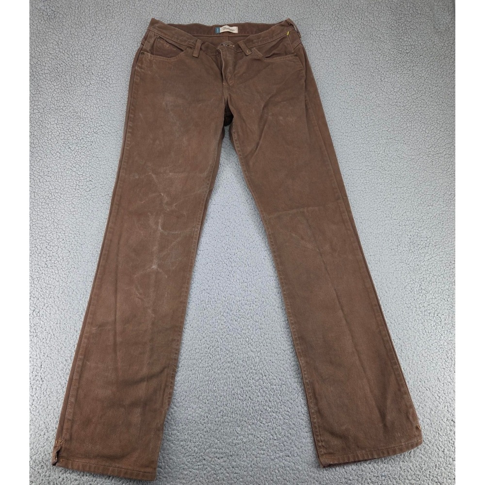 Wrangler Cash Cowgirl Cut Bootcut Jeans Womens 8 Brown Mid Rise Western Pants